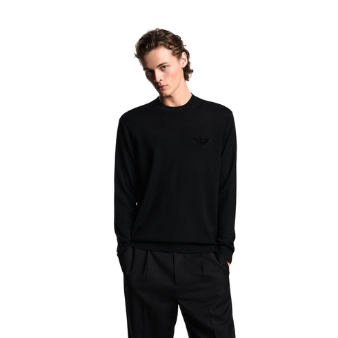 Emporio Armani Maglia Maglia Uomo rasata con maxi patch S A25 - EMPORIO ARMANIEM002419AF14158 - UC001 - S - Francavilla Moda